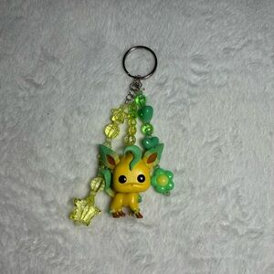 Handmade Pokémon Keychain Leafeon